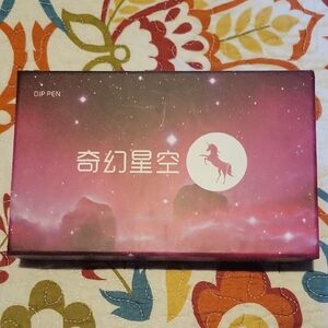 Pink Unicorn Dip Pen Set